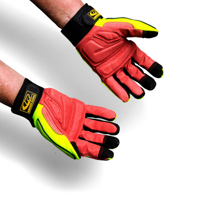 Rope Rescue Gloves (Ringers Super-Hero High Vis)