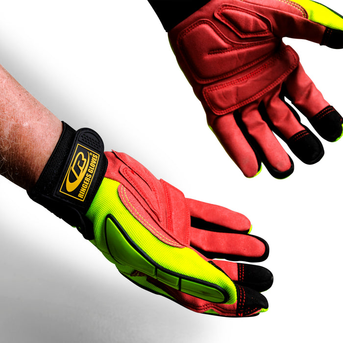 Rope Rescue Gloves (Ringers Super-Hero High Vis)