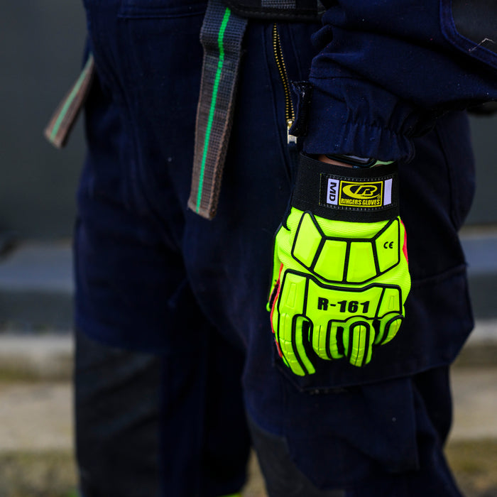 Rope Rescue Gloves (Ringers Super-Hero High Vis)